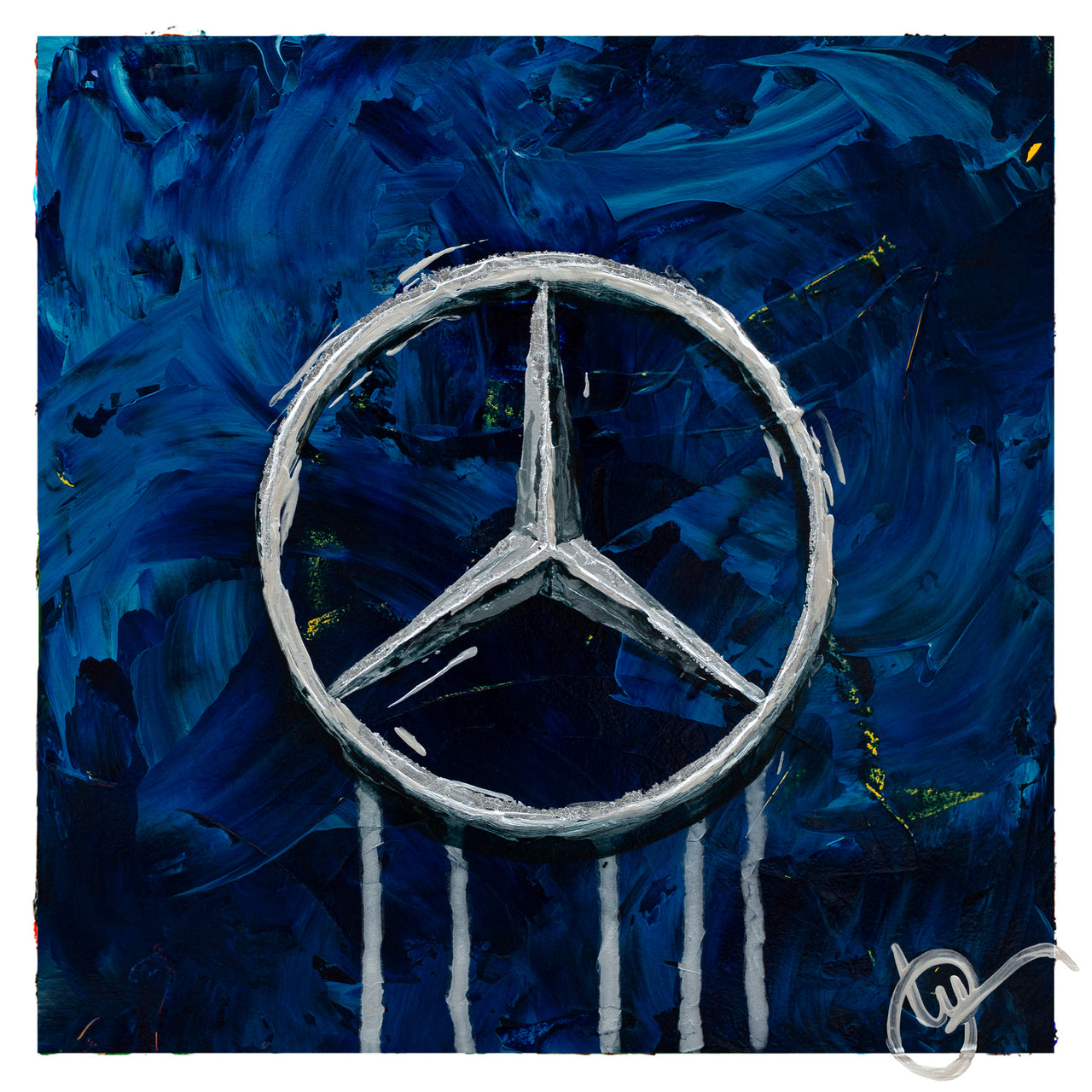 Mercedes-Benz Abstracted 19 - Blue