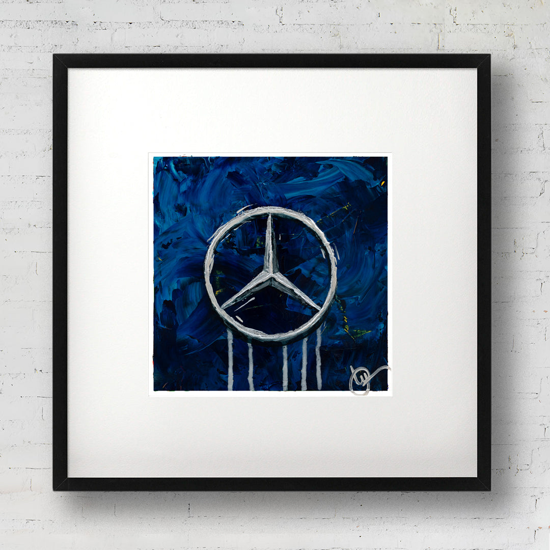 Mercedes-Benz Abstracted 19 - Blue