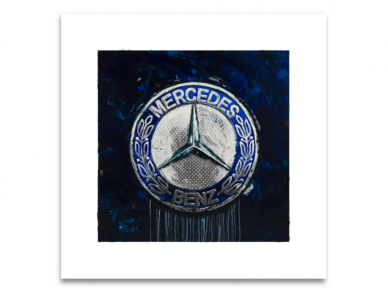 Mercedes-Benz Abstracted 20 - Print