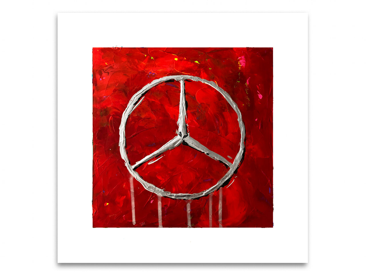 Mercedes Emblem 5 - Print