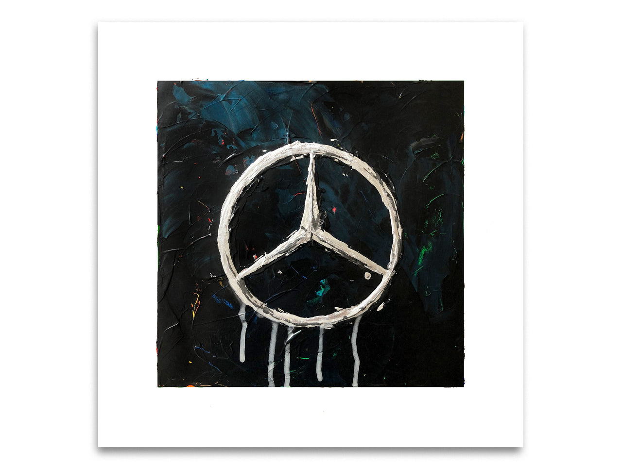 Mercedes Abstracted 8 - Print