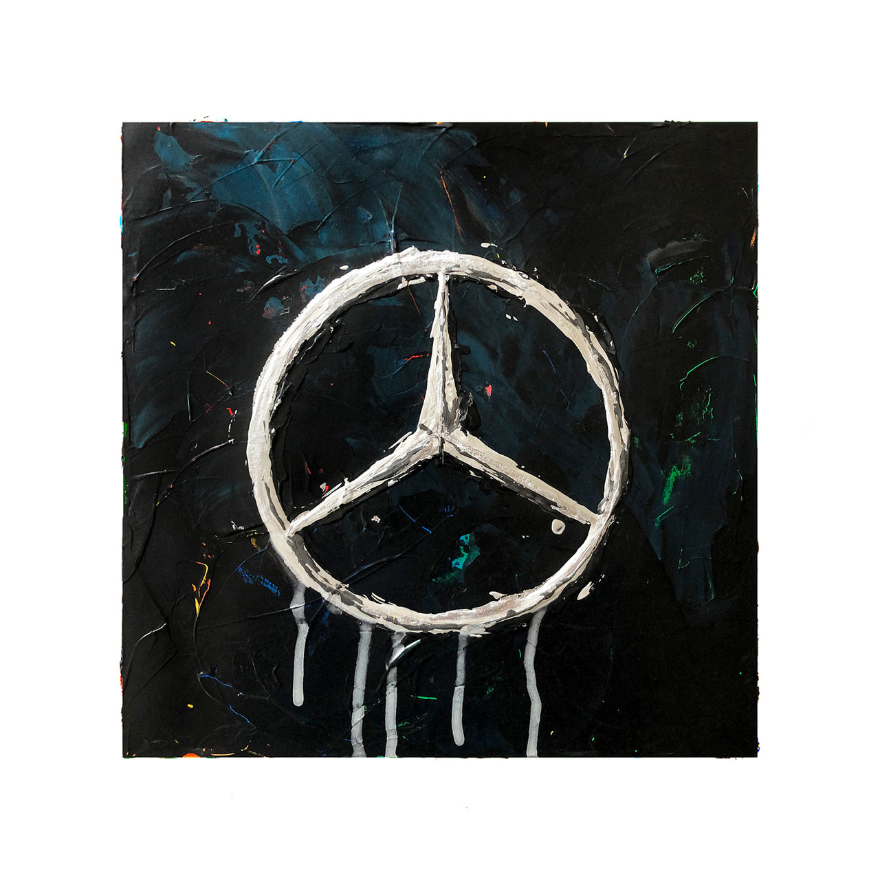 Mercedes Abstracted 8 - Print