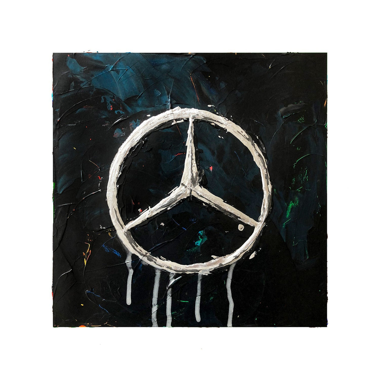 Mercedes Abstracted 8 - Print