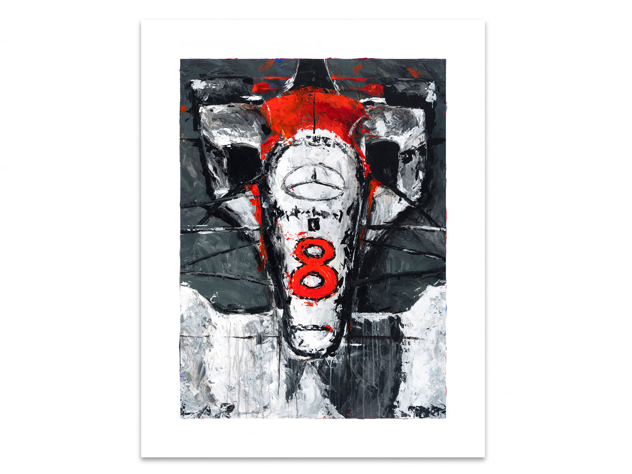 Number 8 - 1995 McLaren MP4-10 - Print