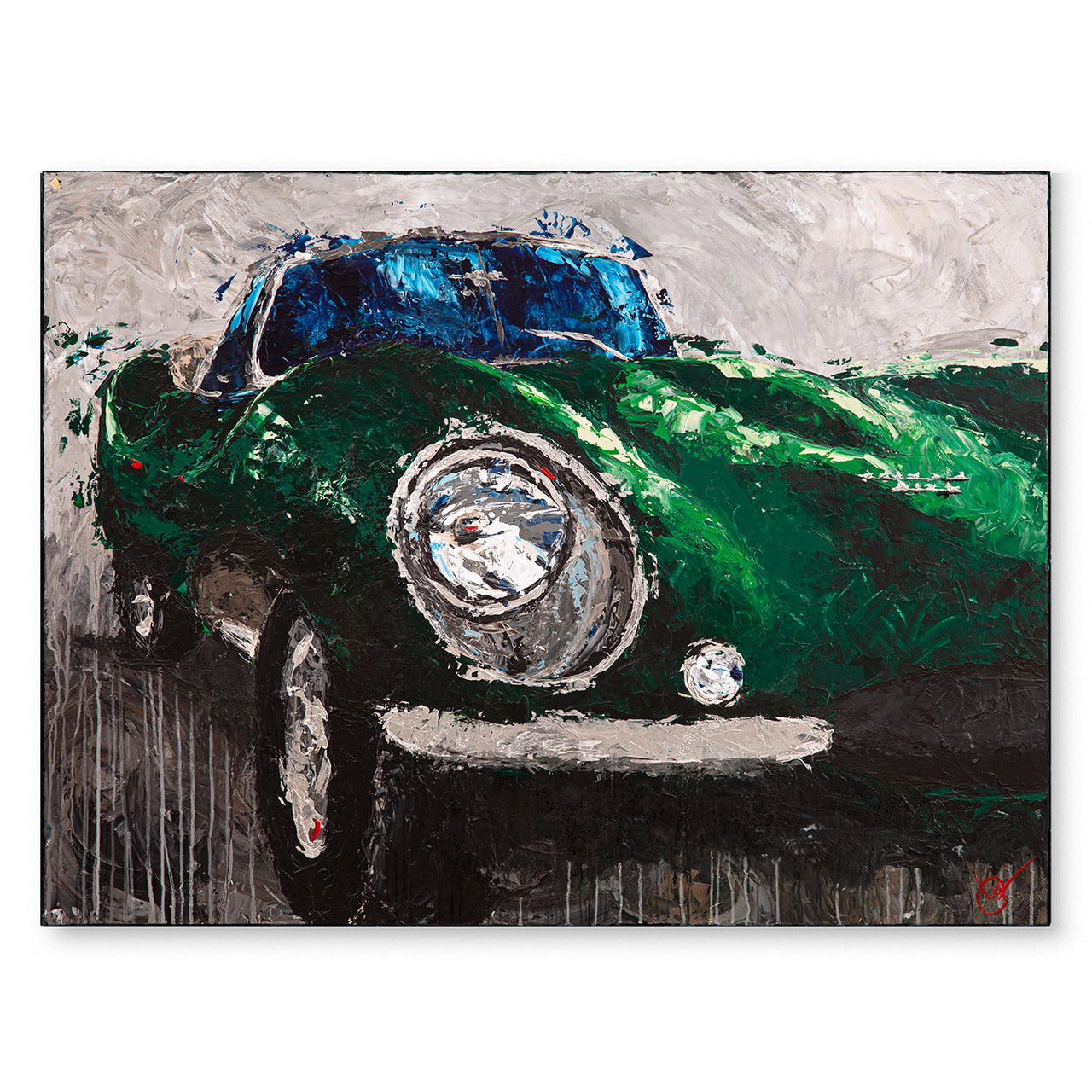 Olivia - 1956 Jaguar XKSS - Giclée