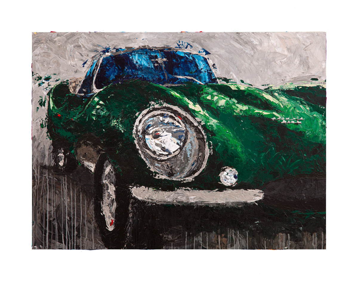 Olivia - 1956 JAGUAR XKSS - Print