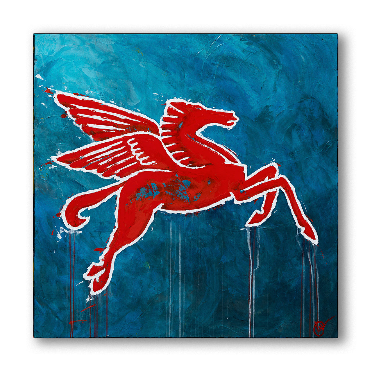 Flying Pegasus - Giclée