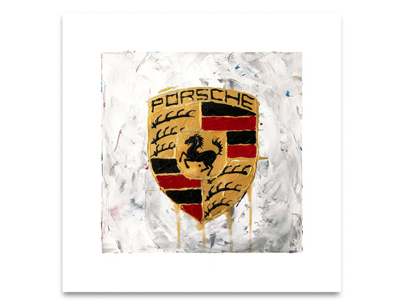 Porsche Emblem 18 - Print