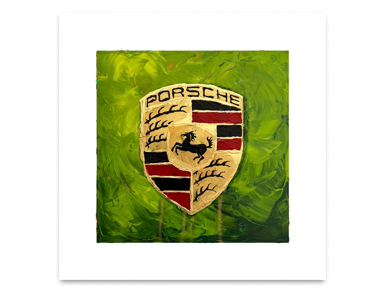 Porsche Emblem 52 - Print