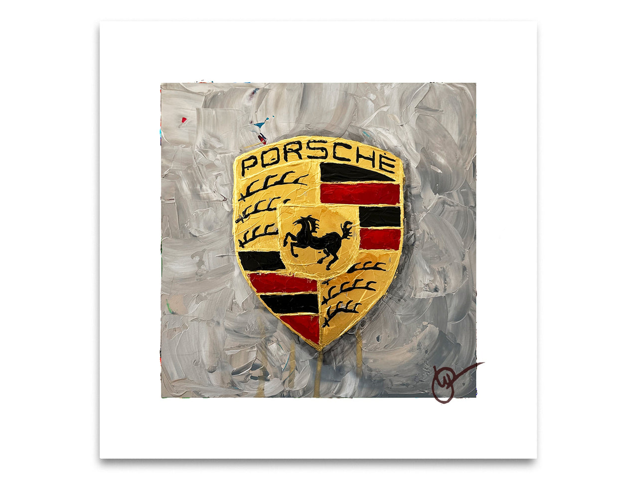 Porsche Abstracted 55 - Print
