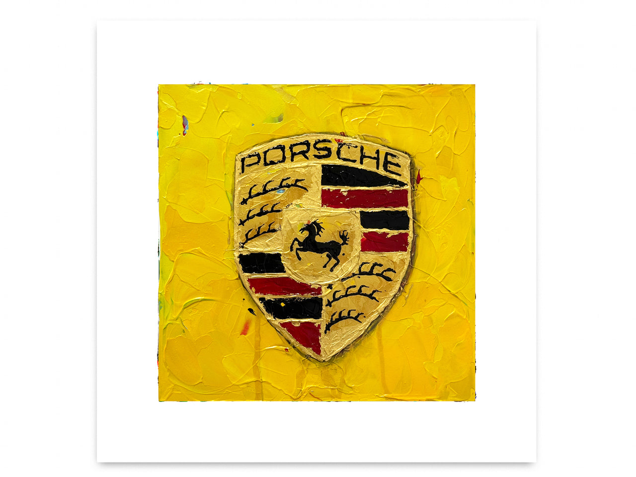 Porsche Emblem 58 - Print