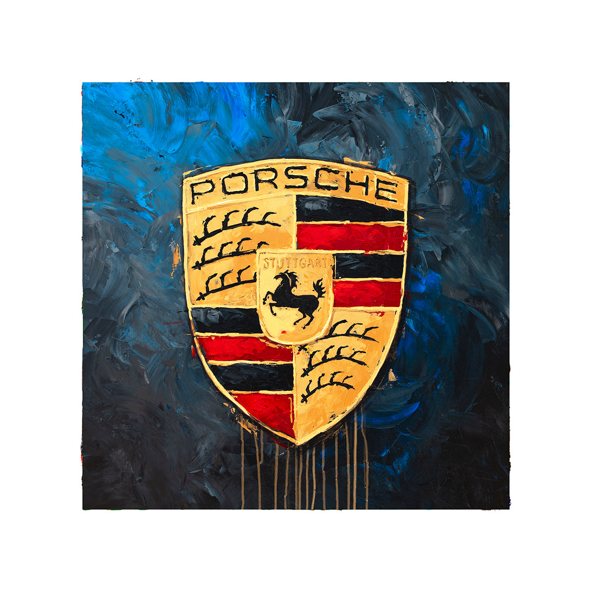 Porsche Abstracted 67 - Print