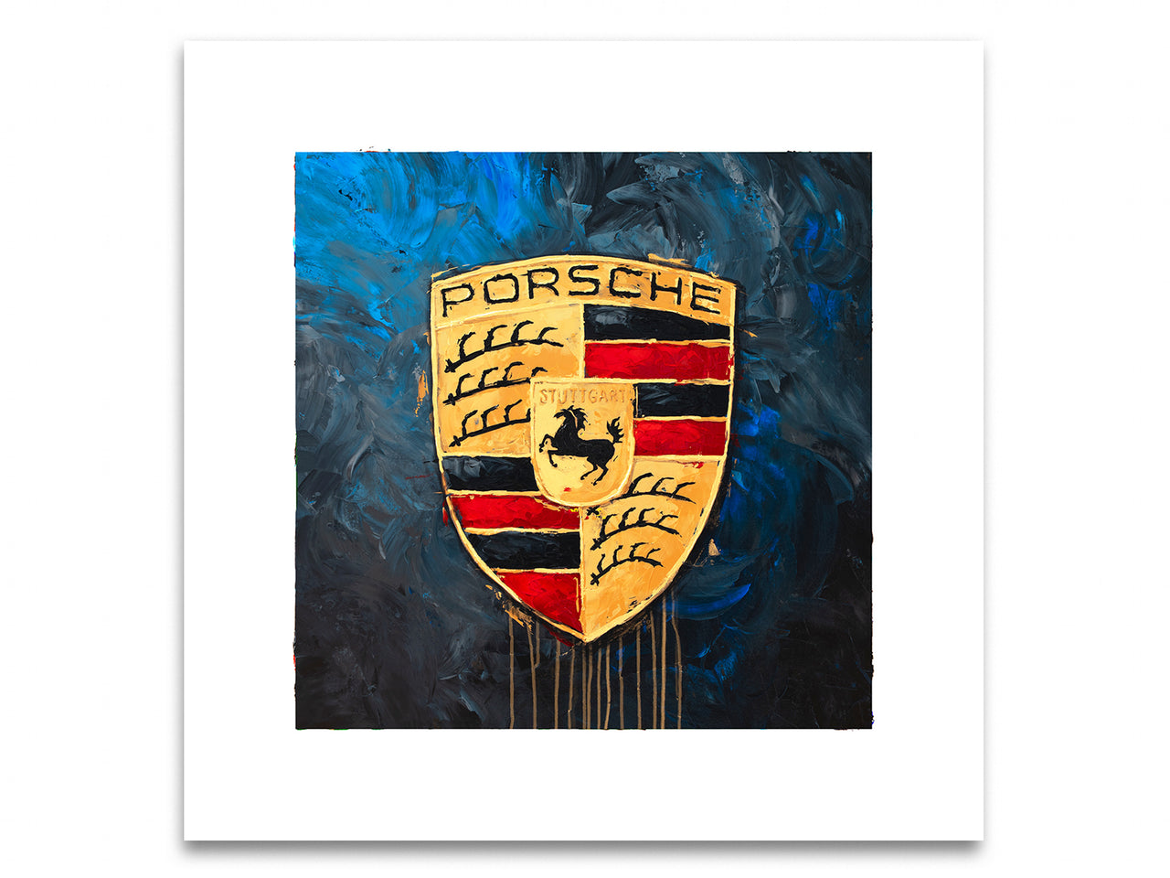 Porsche Abstracted 67 - Print