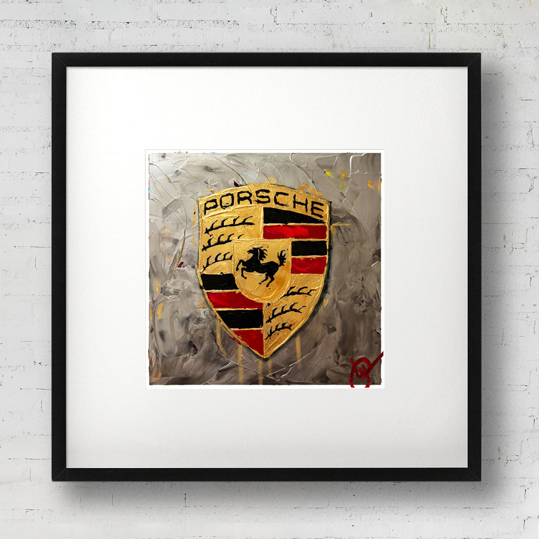 Porsche Abstracted 68 - Liquid Metal