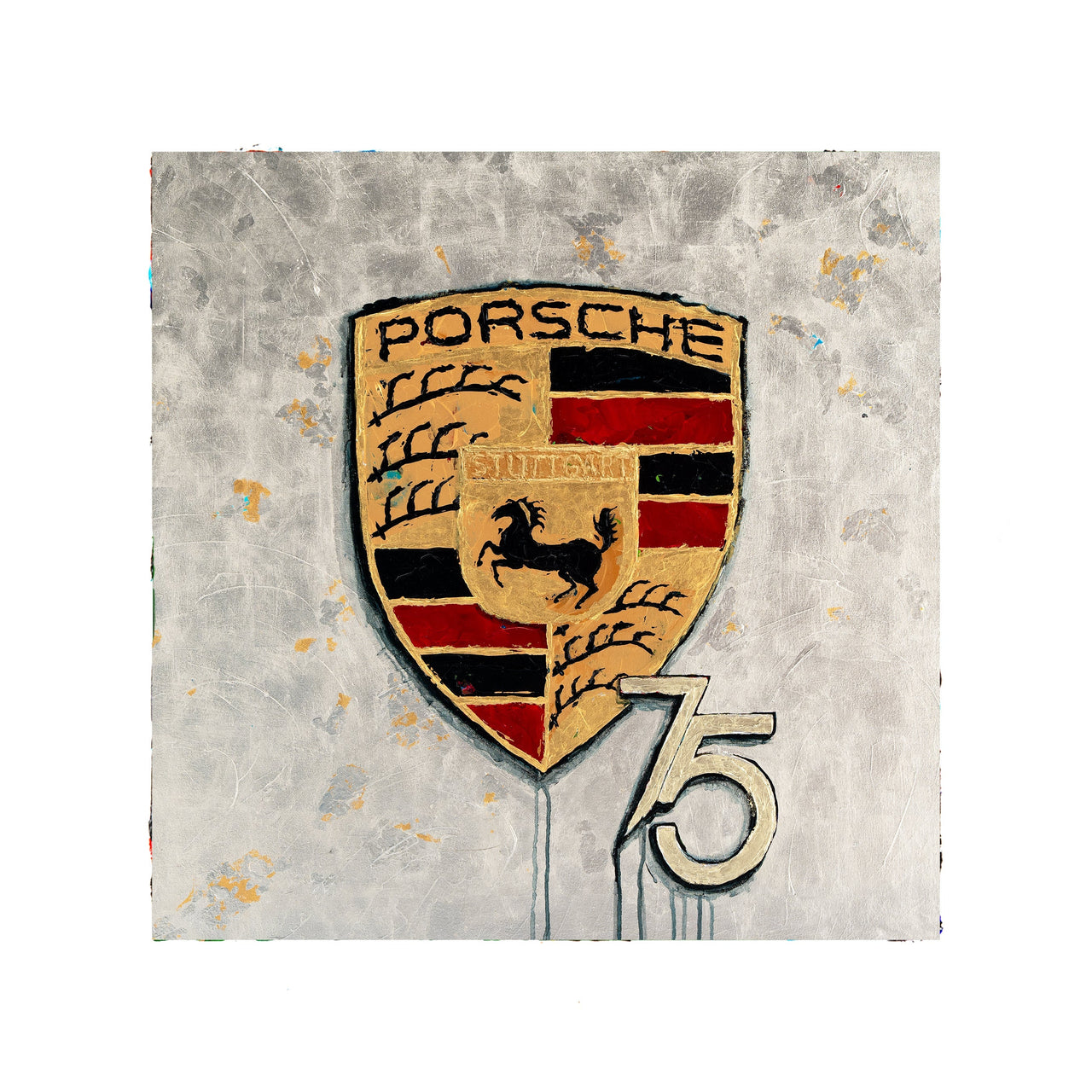 Porsche Abstracted 75 - Print