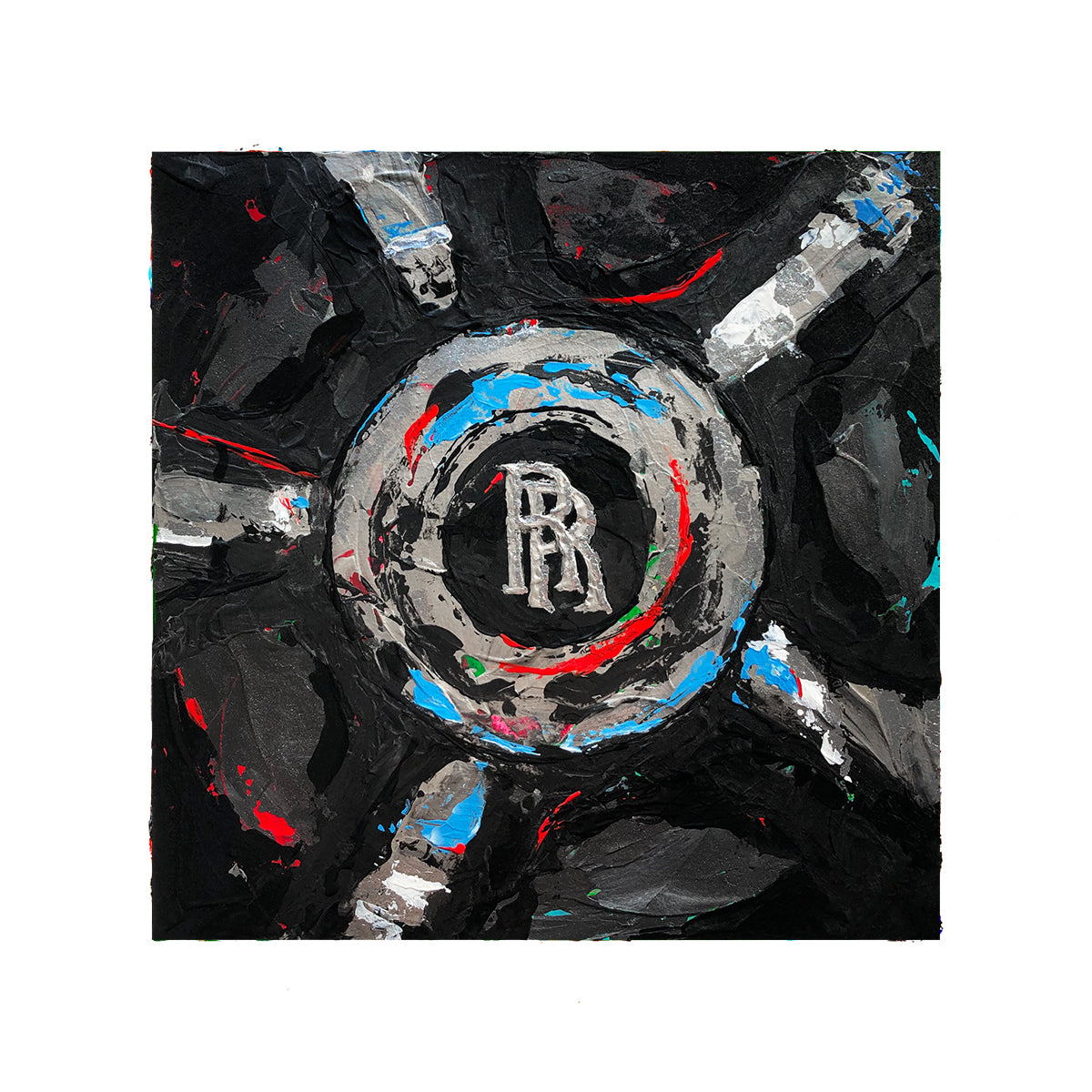 Rolls Royce Abstracted 1 - Print