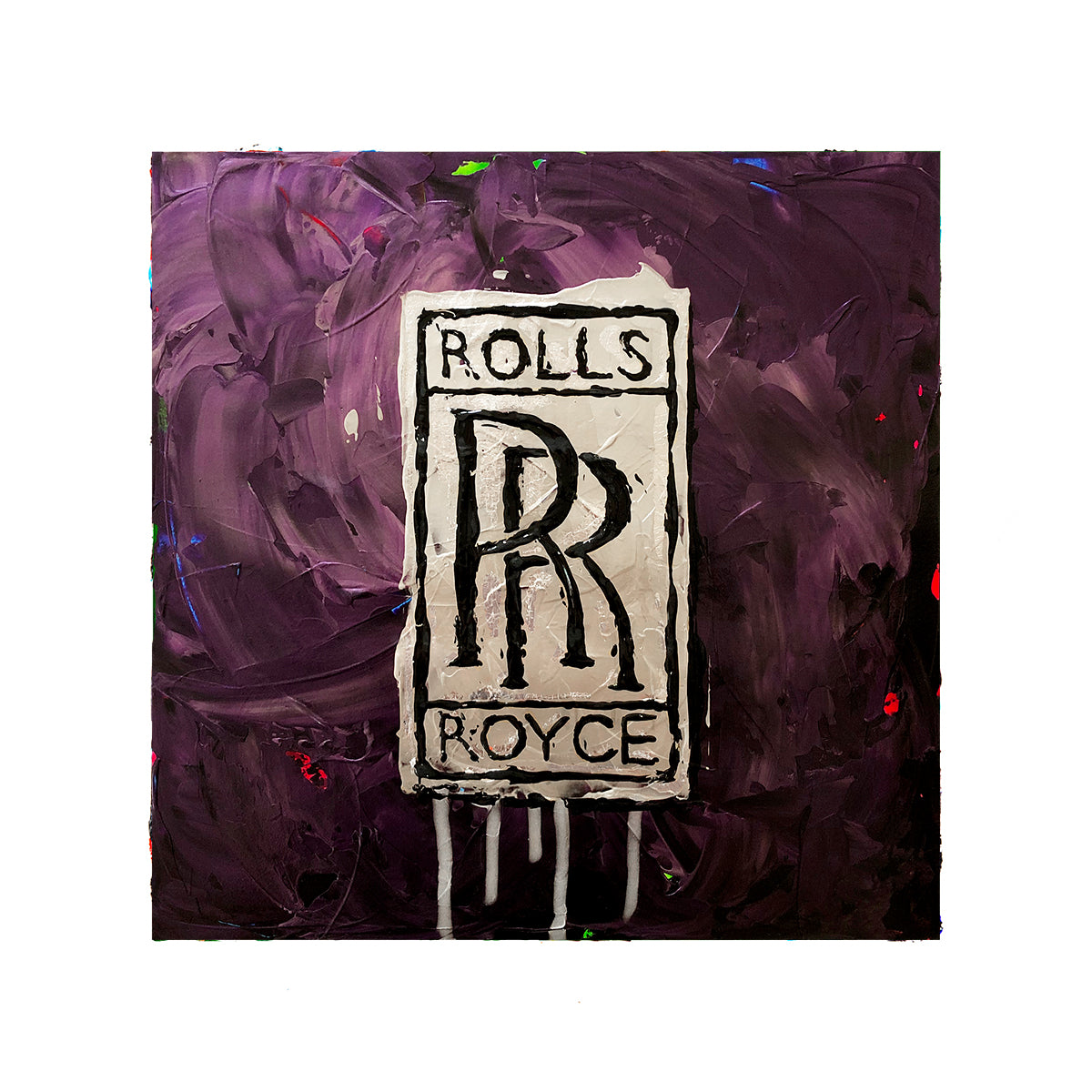 Rolls Royce Abstracted 2 - Print