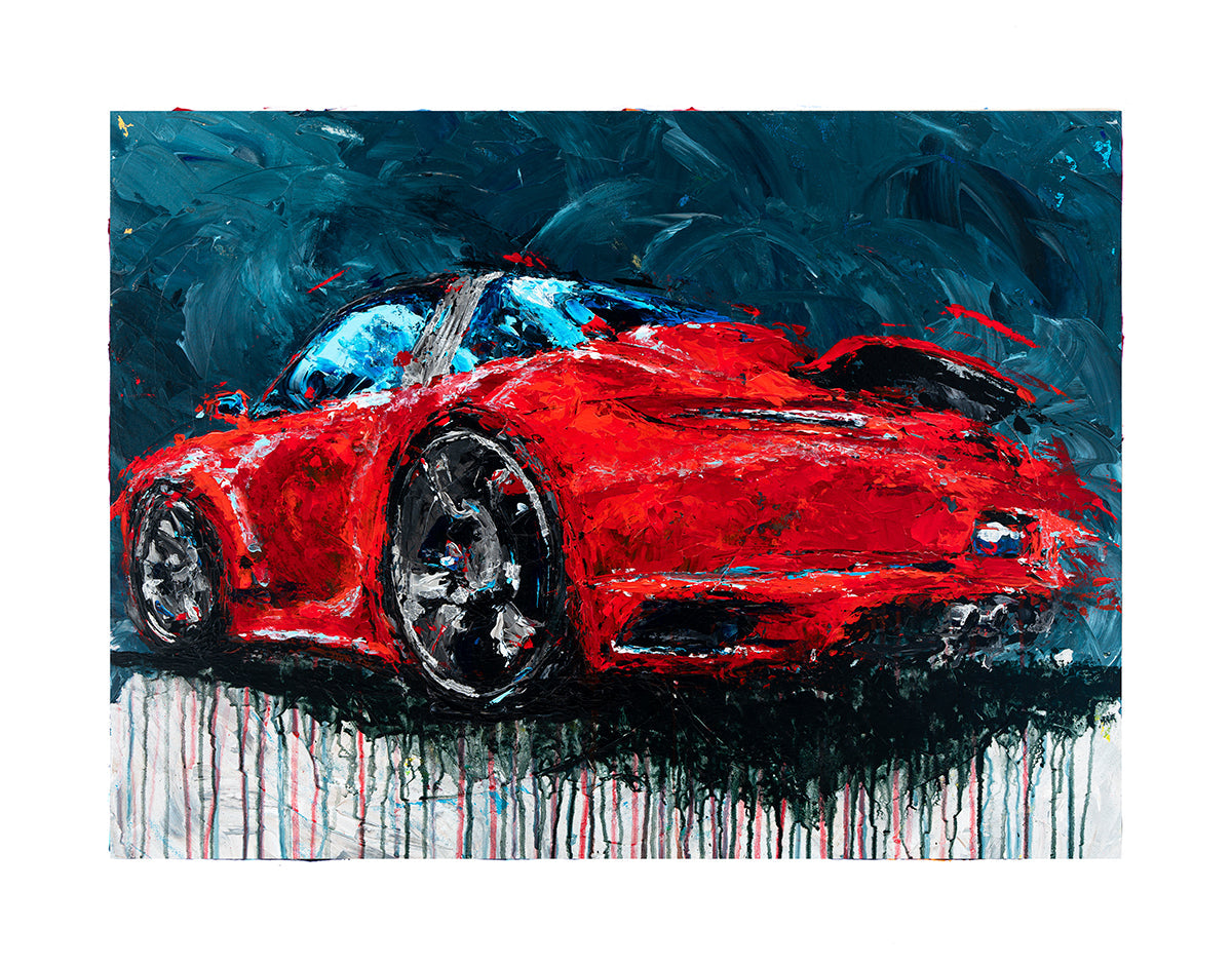Ruby - Porsche 911 Targa - Print