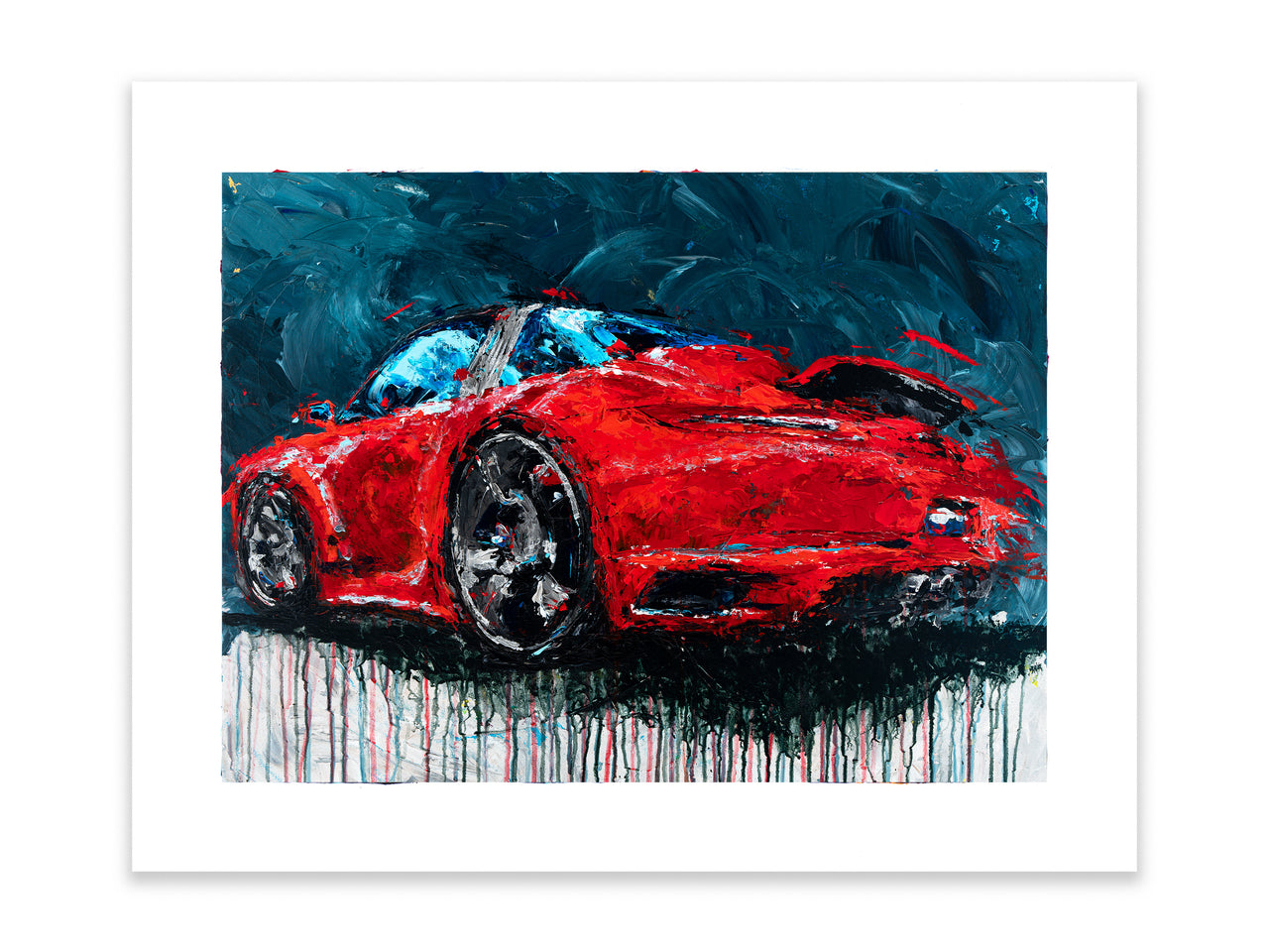 Ruby - Porsche 911 Targa - Print