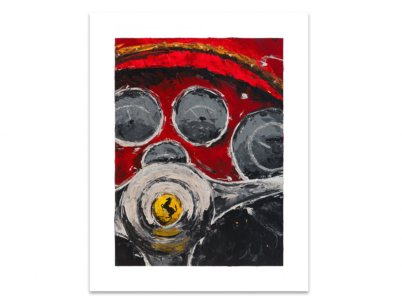 Scuderia: The Wheel - Print