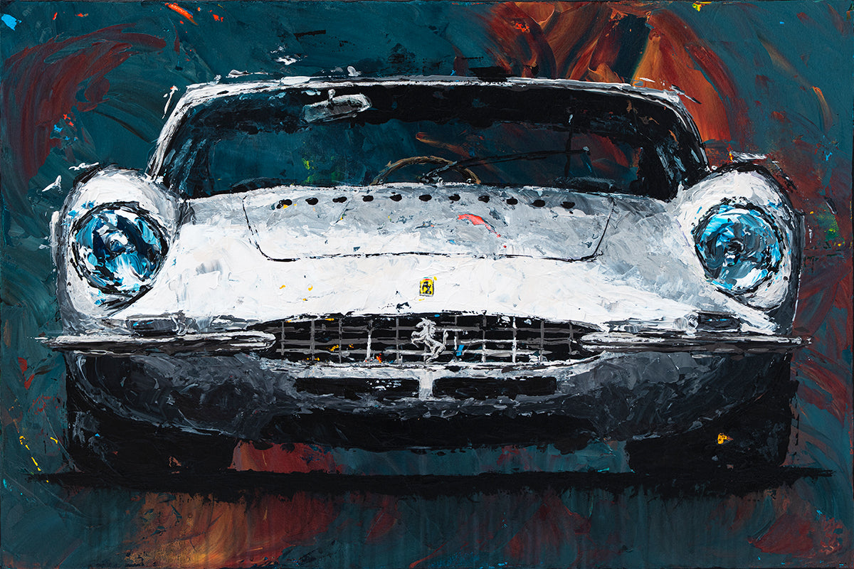 Stella - 1966 Ferrari Tre Posti - Giclée