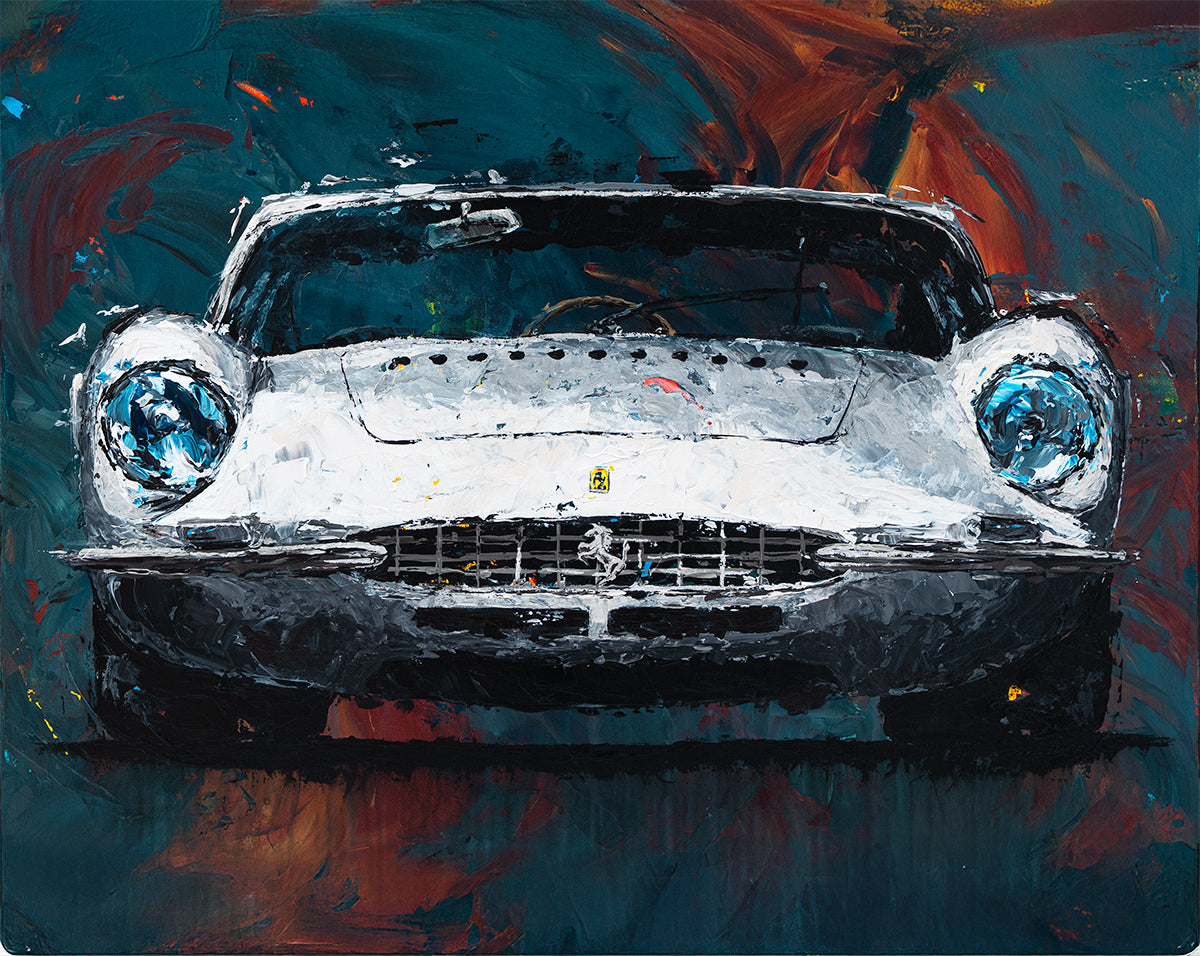 Stella - 1966 Ferrari Tre Posti - Print