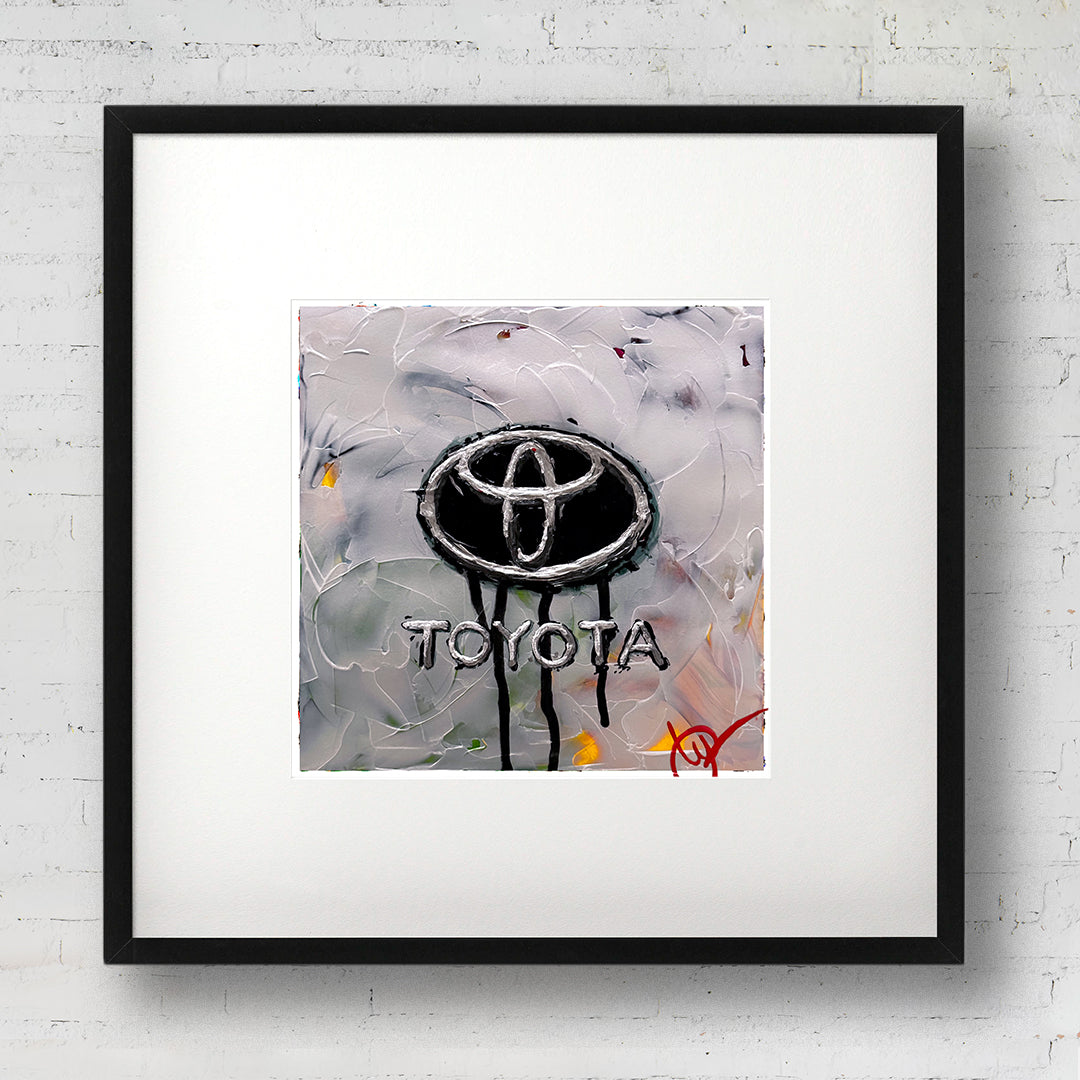 Toyota Abstracted 1 - Pearl White
