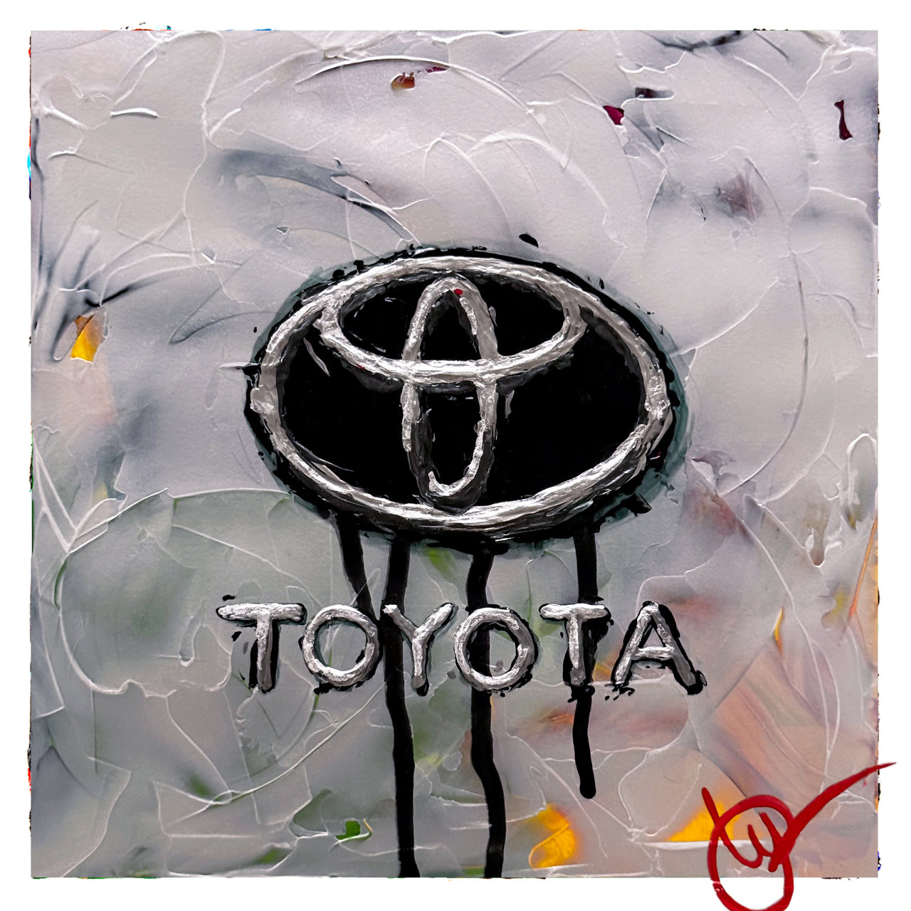 Toyota Abstracted 1 - Pearl White