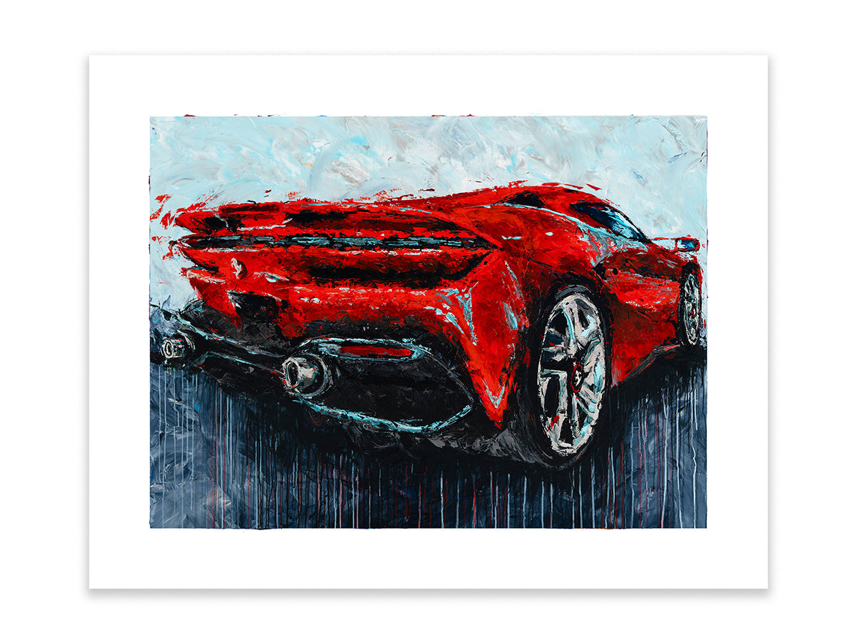 Unica - 2022 Ferrari SP48 - Print
