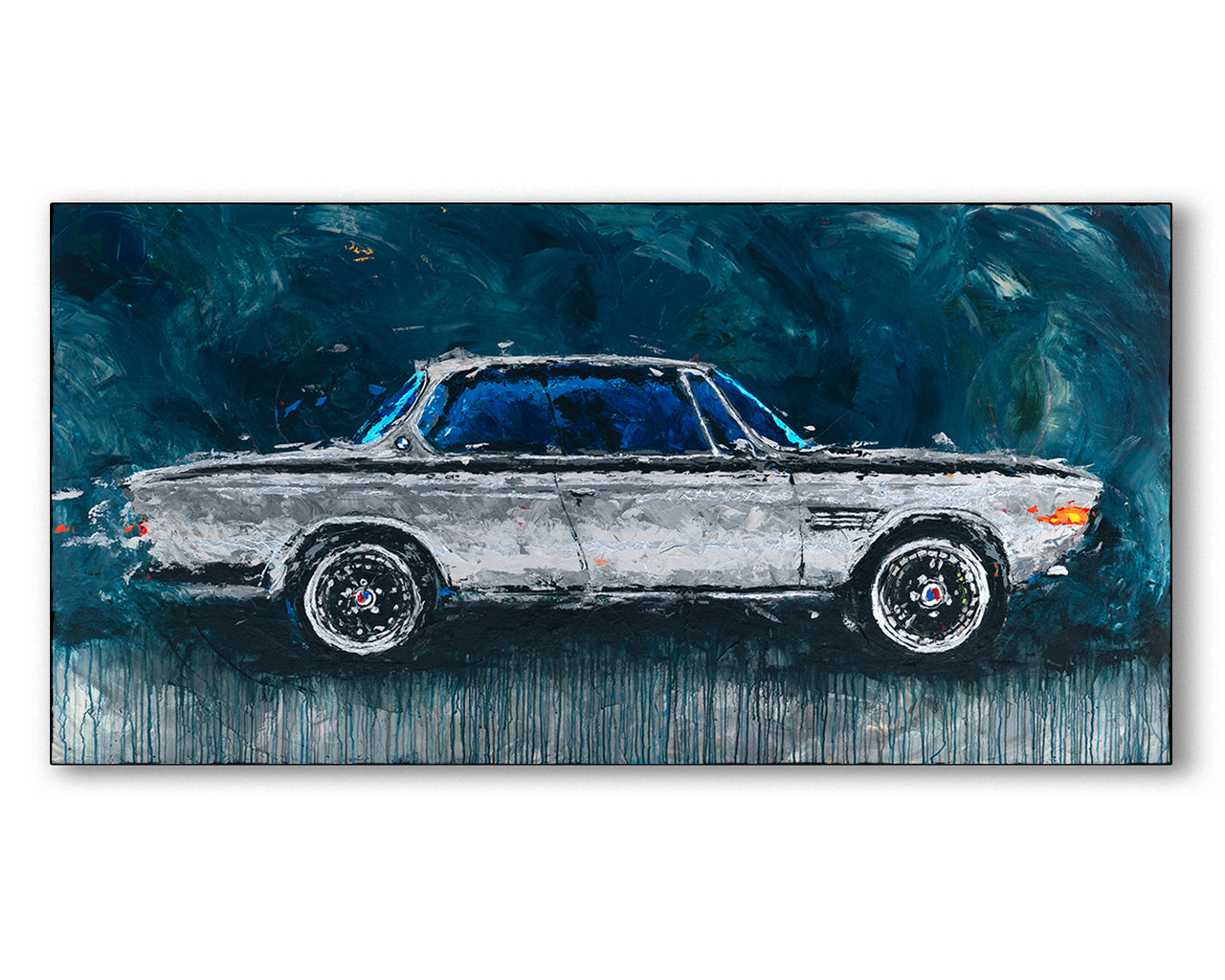 Vicki - 1971 BMW 3.0 CSL - Giclée