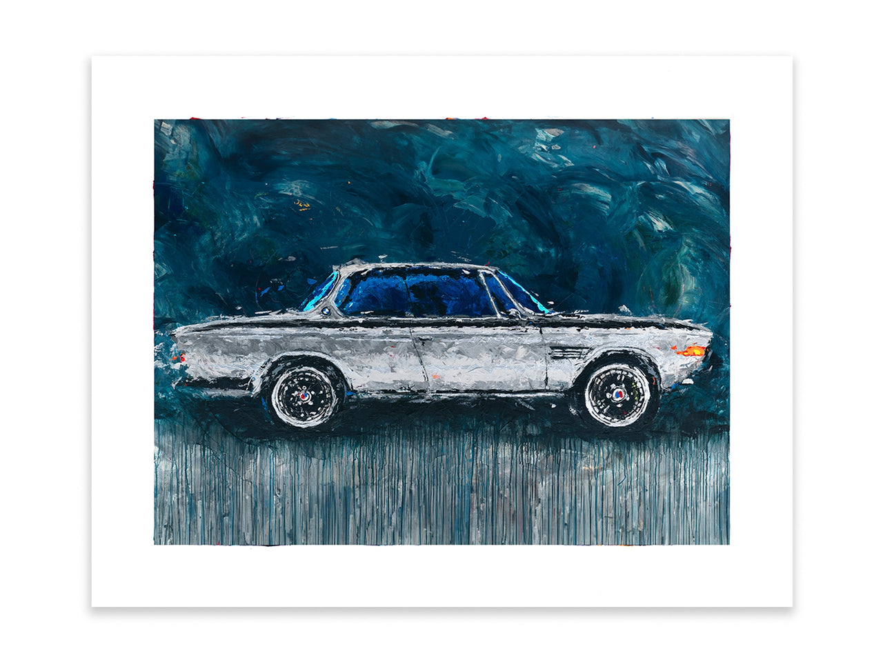 Vicki - 1971 BMW 3.0 CSL - Print