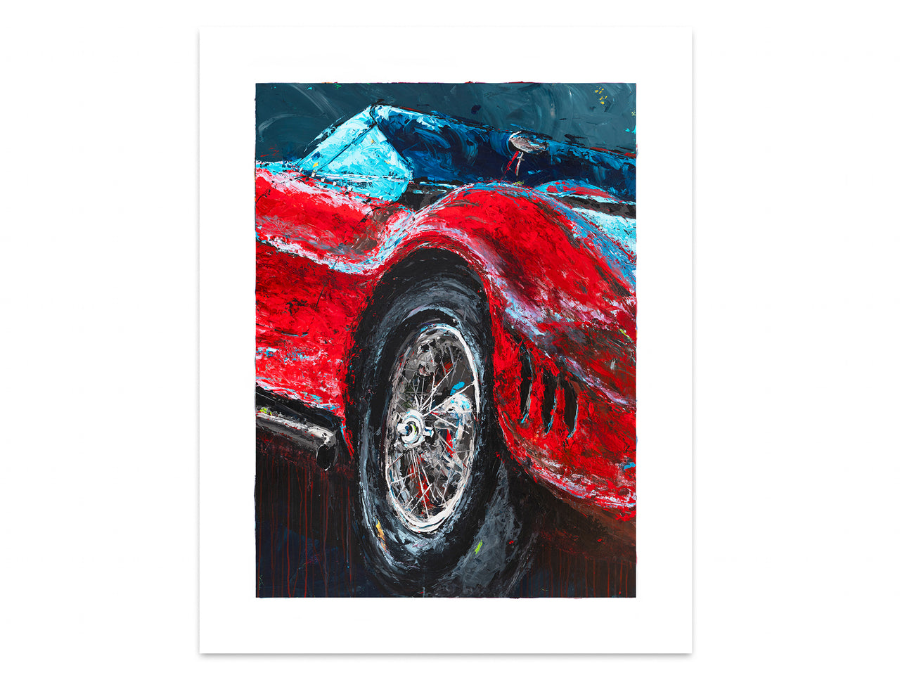 Vittoria - 1957 Maserati 450S Prototype - Print