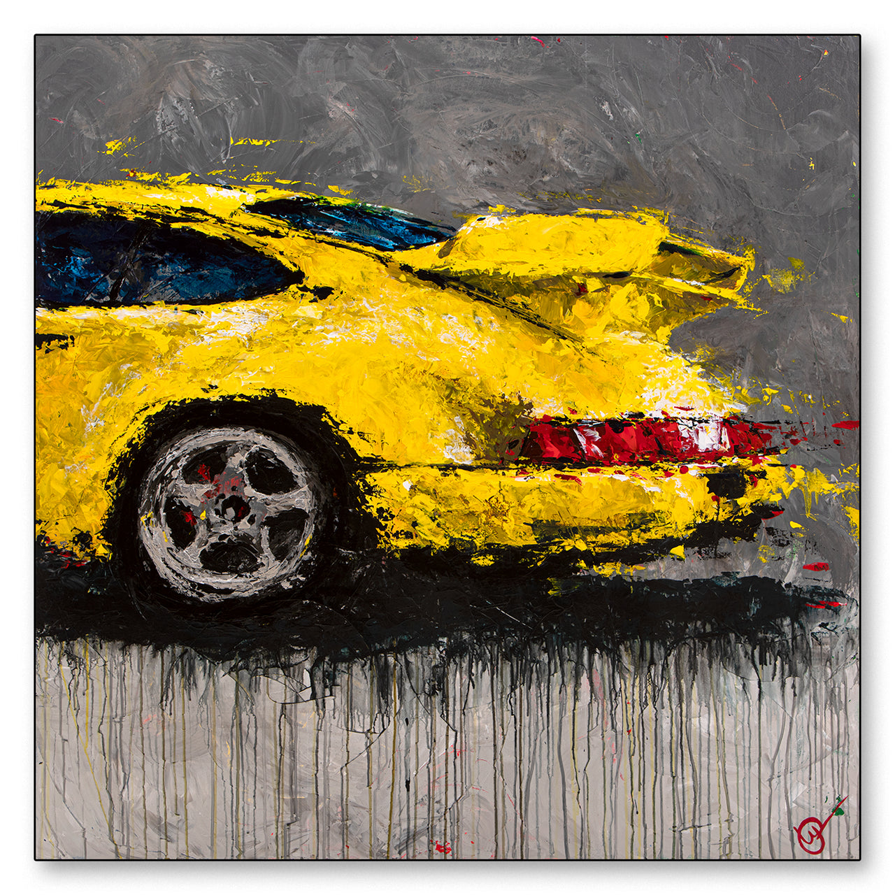 Abstracted Air 2 - 1994 911 964 Carrera RS 3.8