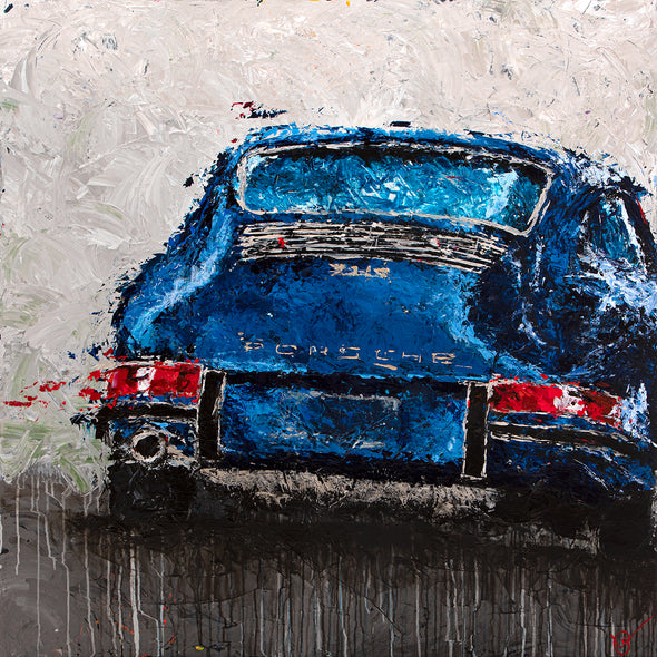 Abstracted Air 3 - 1967 911S - Giclée