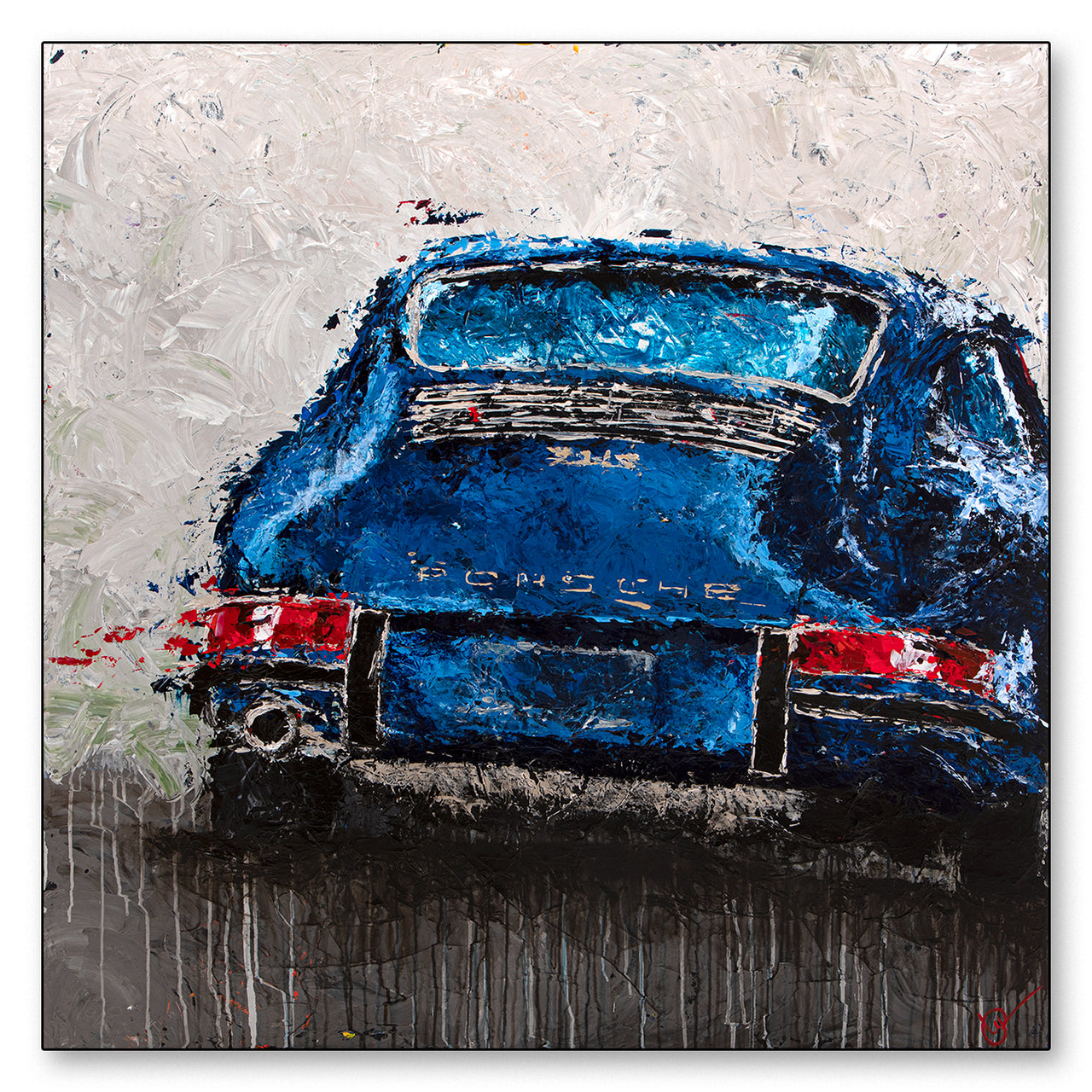 Abstracted Air 3 - 1967 911S - Giclée