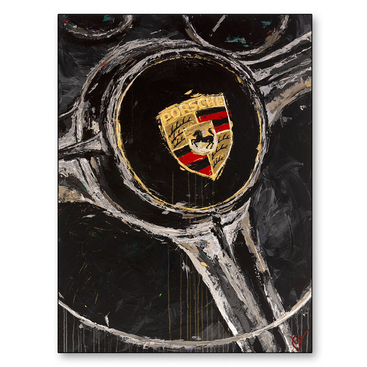 Abstracted Air 5 - 1960 356B Steering Wheel