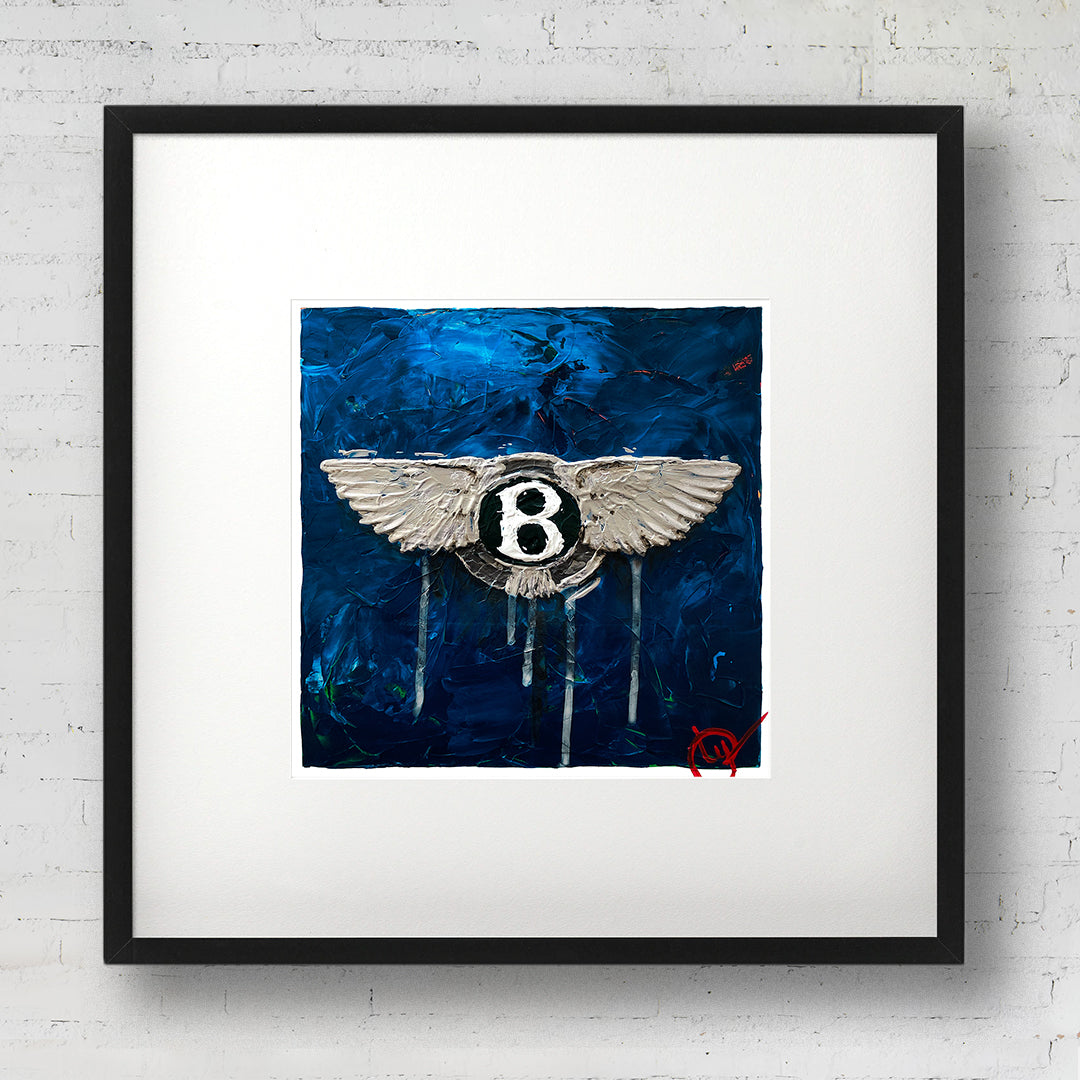 Bentley Emblem 1 - Blue