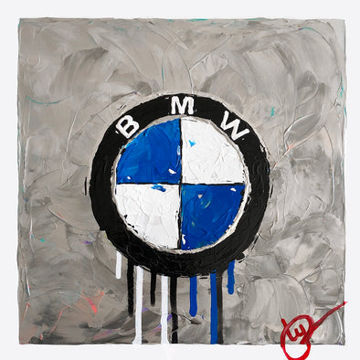 BMW Emblem 6 - Silver