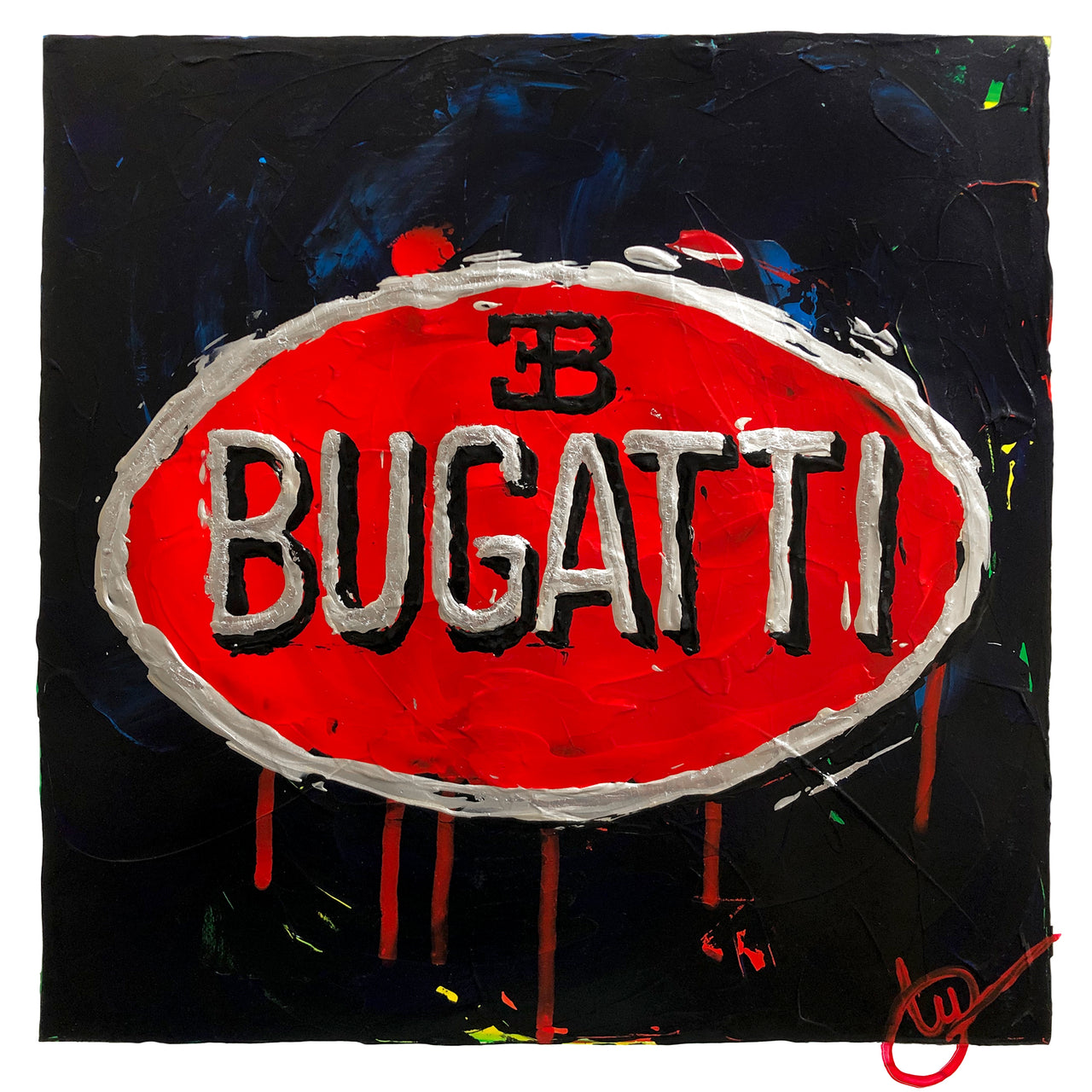 Bugatti Abstracted 6 - Black