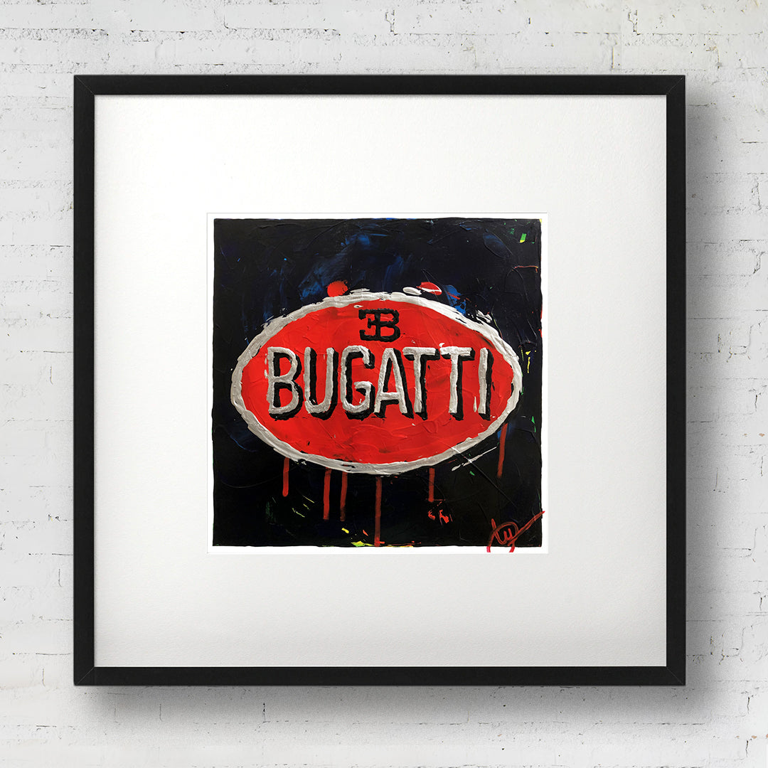 Bugatti Abstracted 6 - Black