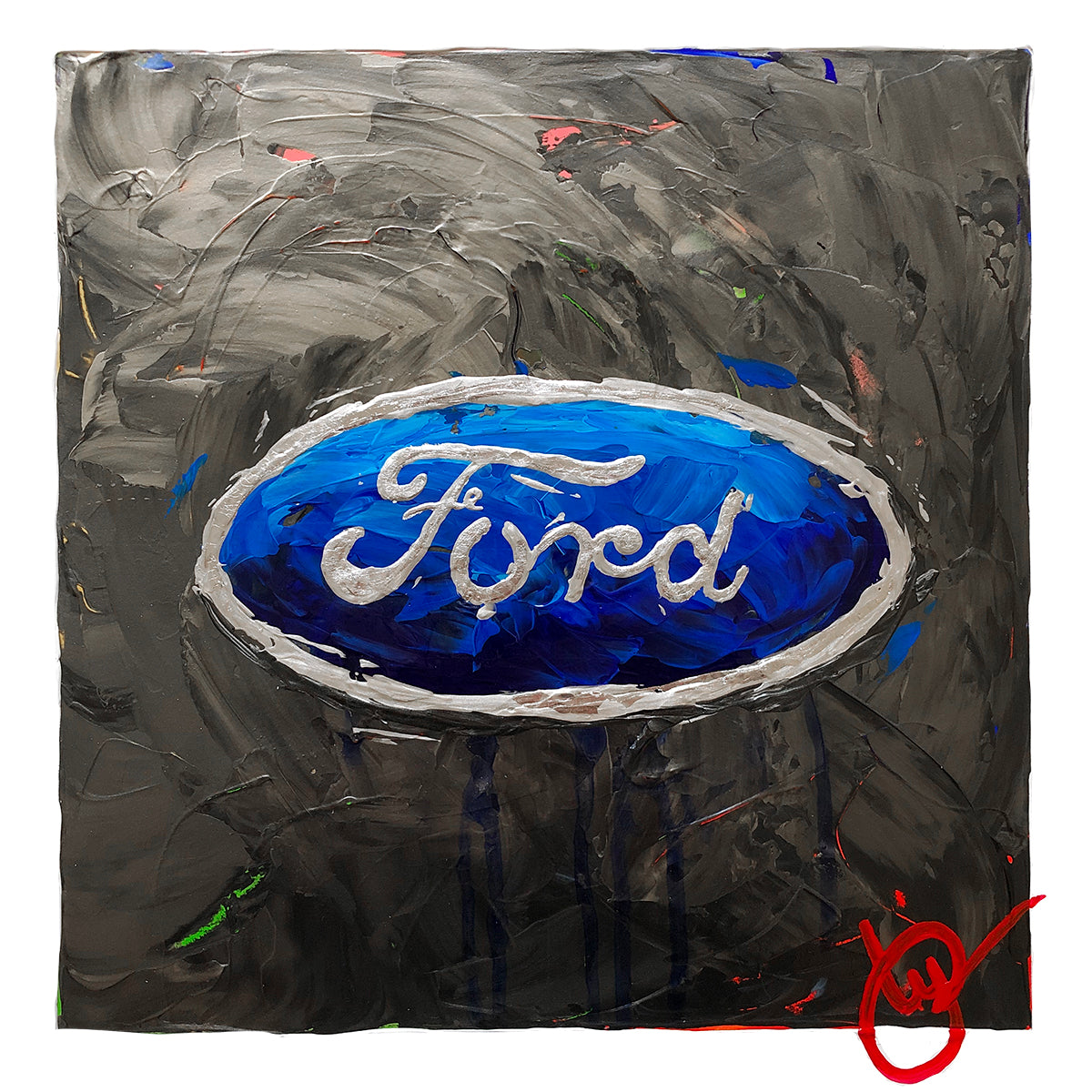 Ford Abstracted 9 - Grey