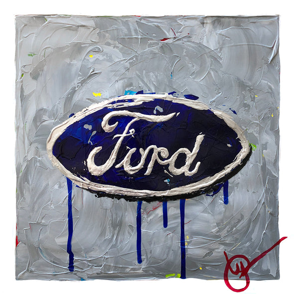 Ford Emblem 8 - Dove Grey