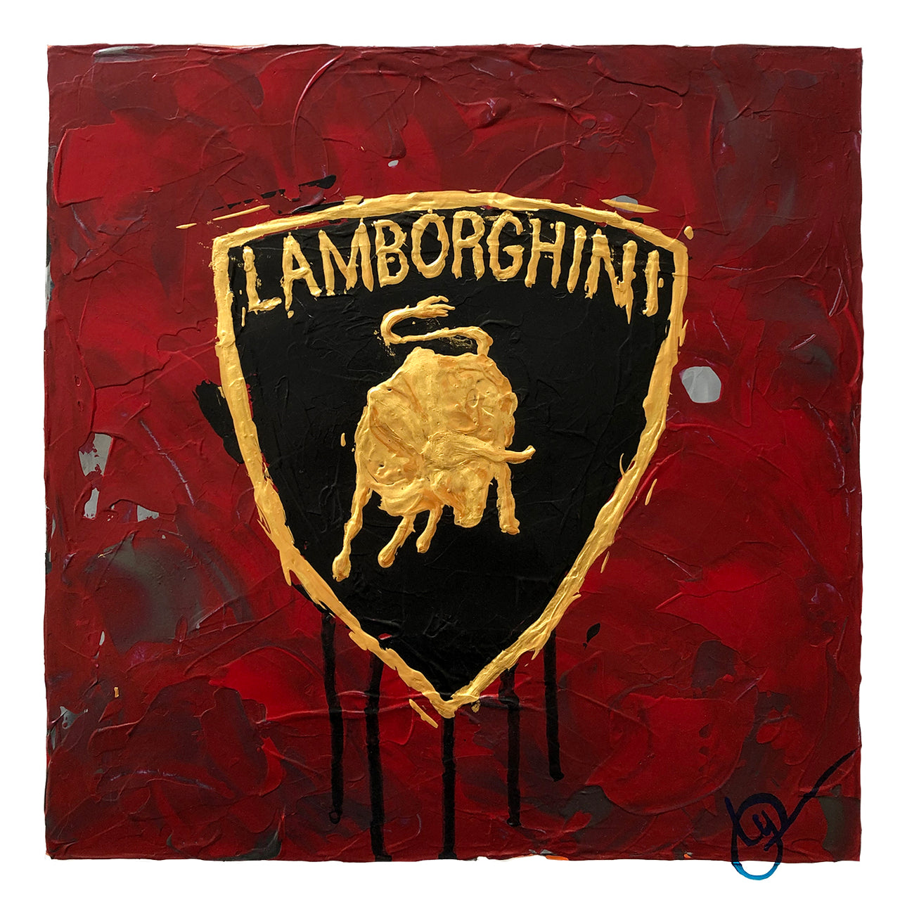 Lamborghini Abstracted 9 - Red