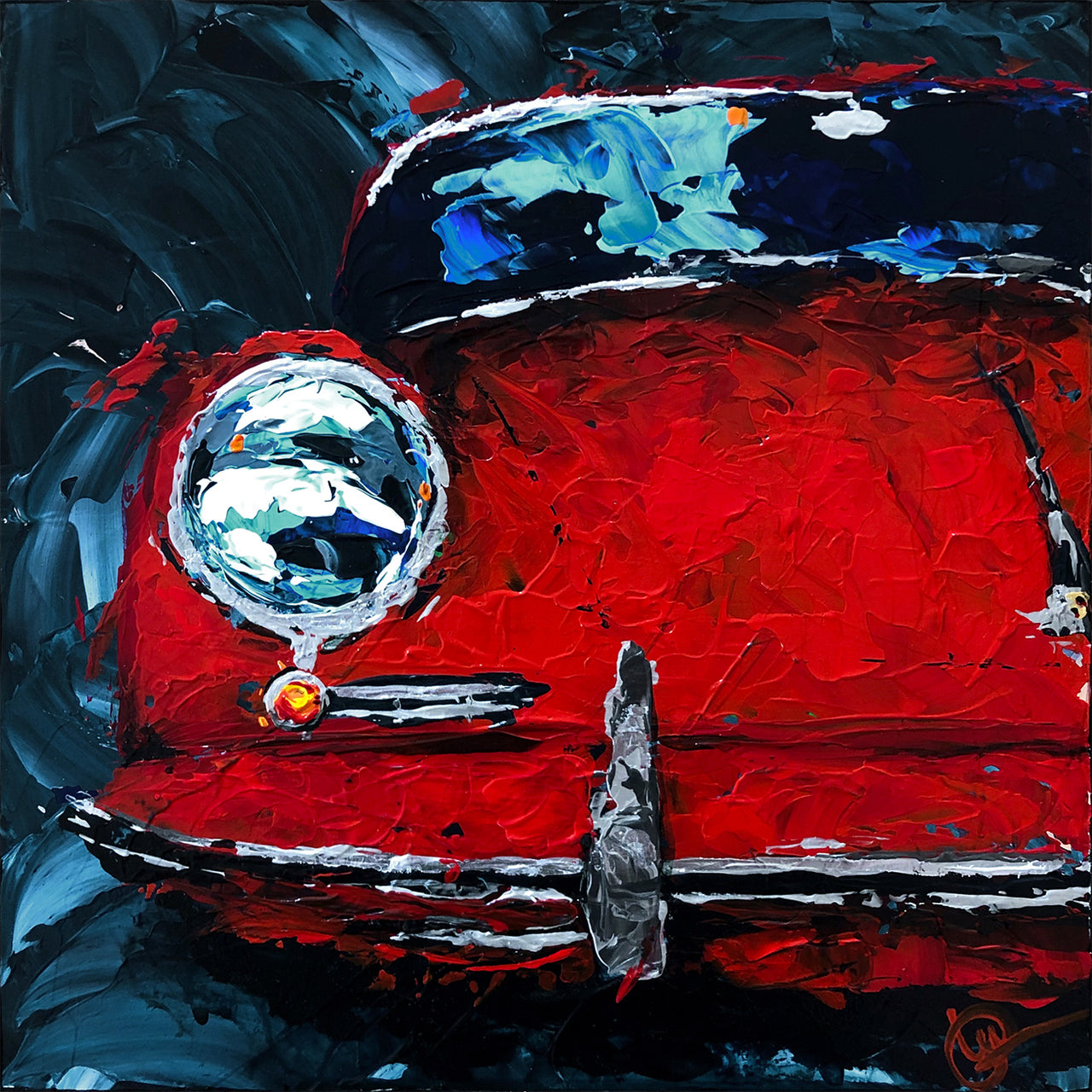 Porsche 356 - Red