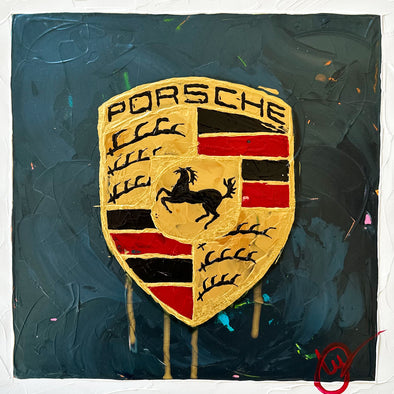 Porsche Emblem 53 - Midnight Blue