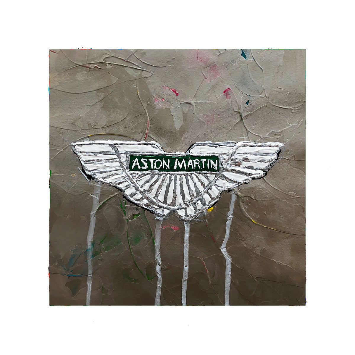 Aston Martin Emblem 1 - Print