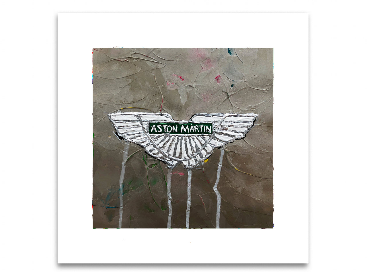 Aston Martin Abstracted 1 - Print