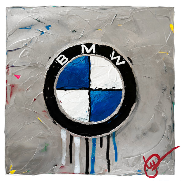 BMW Emblem 5 - Silver
