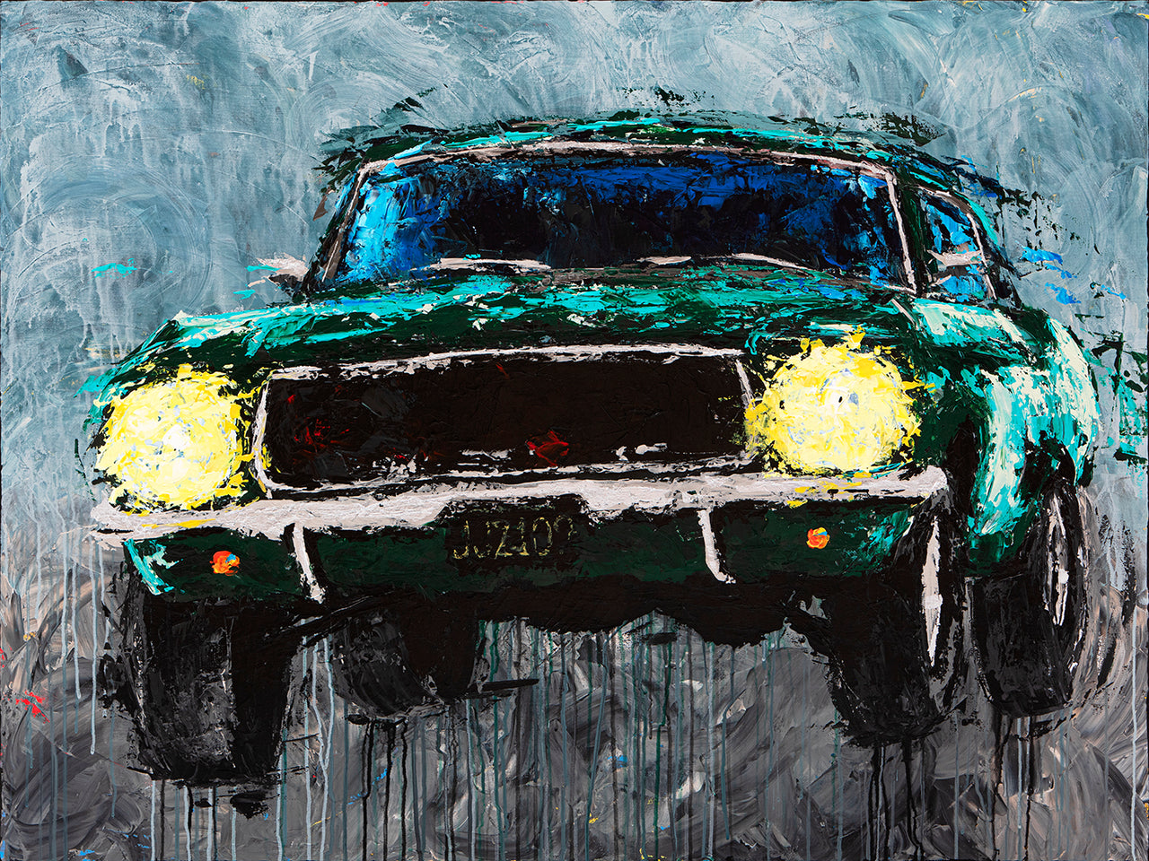 Bullitt - 1968 Mustang - Giclée