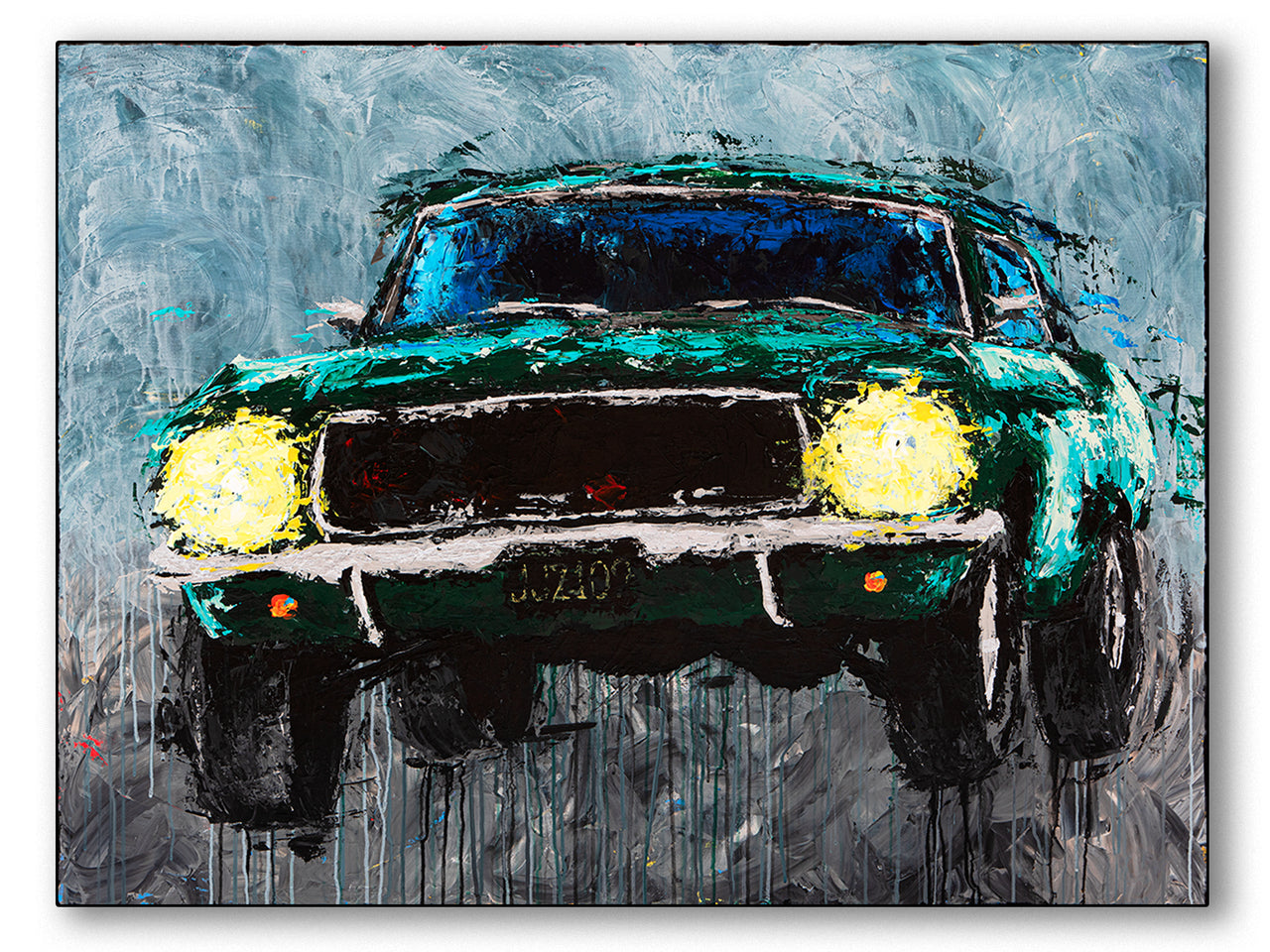 Bullitt - 1968 Mustang - Giclée